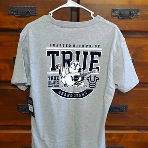 True Religion Buddha crewneck tee NWT